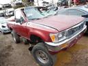 1991 TOYOTA PICK UP STD CAB DLX MAROON 2.4 AT 4WD Z21317